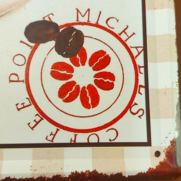 Large Retro 'Cappuccino' Tin Sign - Picture 7 of 10